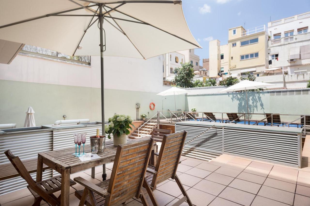 My Space Barcelona Gracia Pool Terrace Extérieur photo