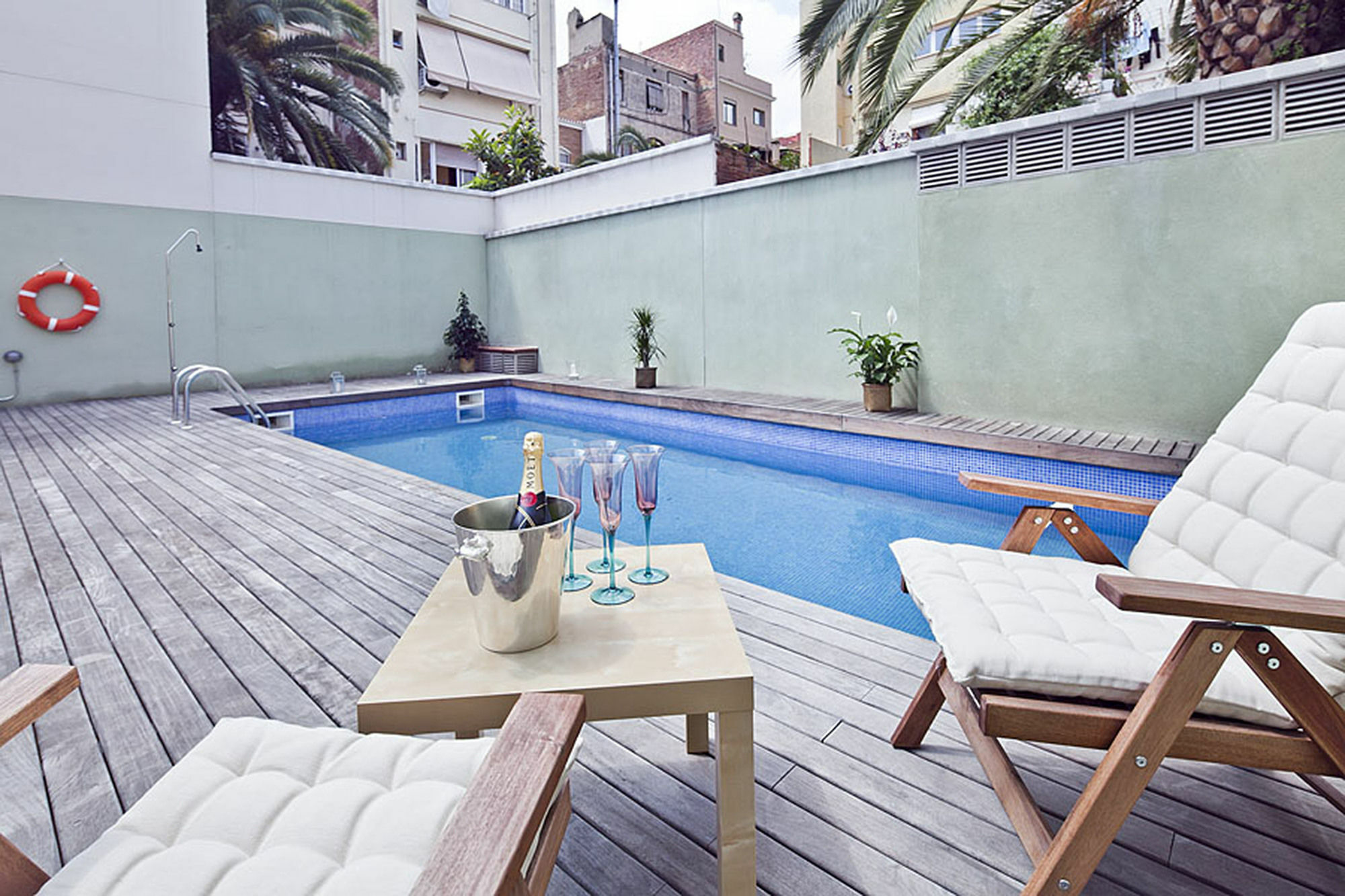 My Space Barcelona Gracia Pool Terrace Extérieur photo