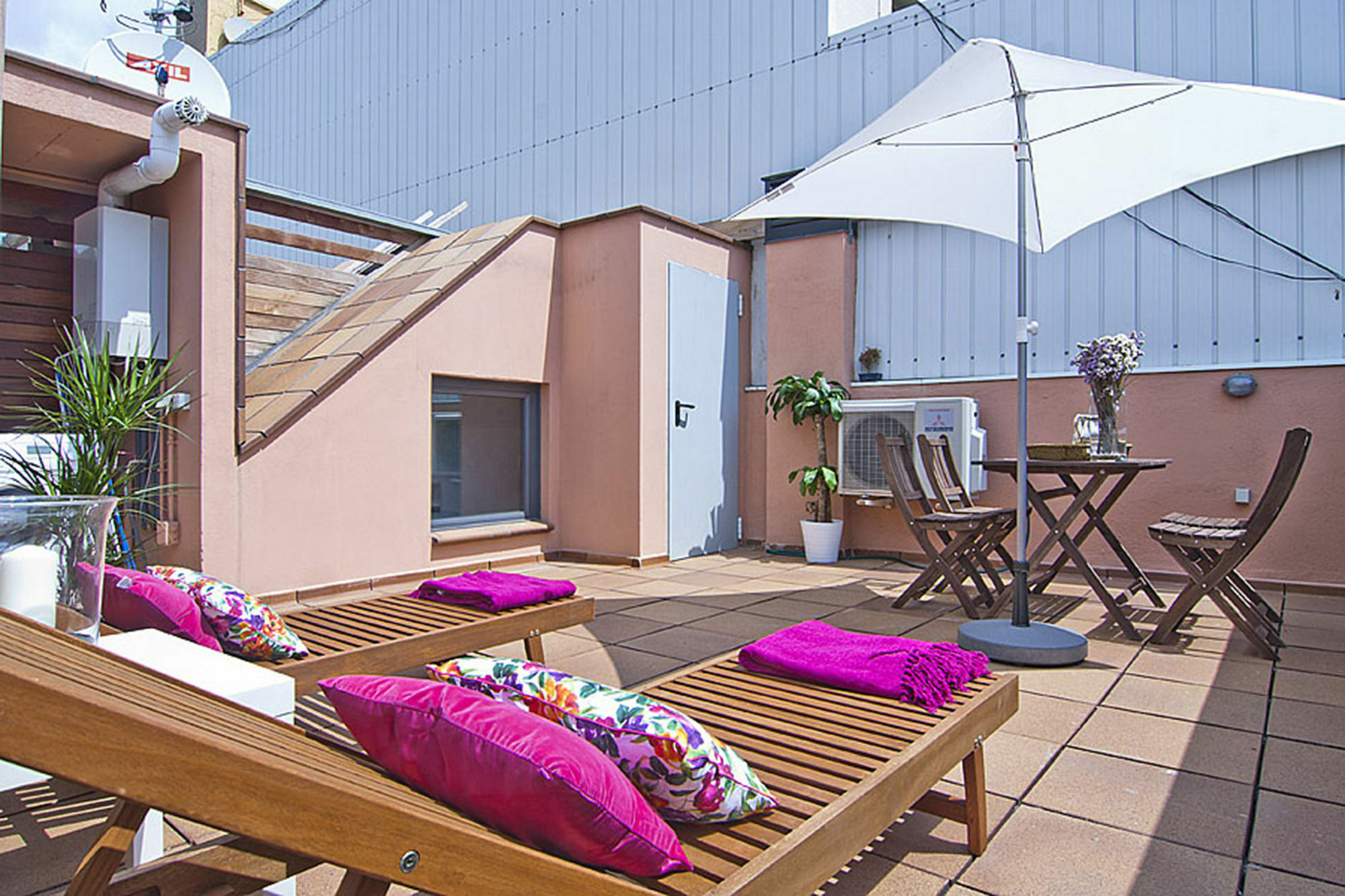 My Space Barcelona Gracia Pool Terrace Extérieur photo